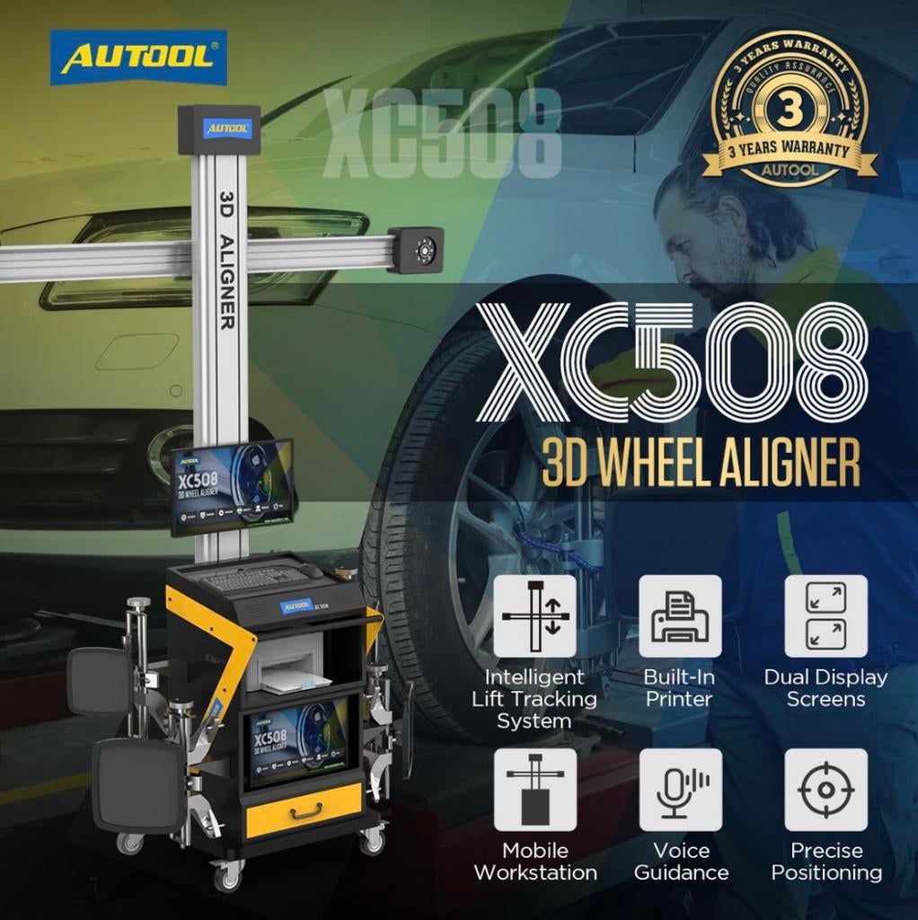 AUTOOL XC508 3D Wieluitlijnmachine-Bandenuitlijnsysteem, Ophalen of Verzenden