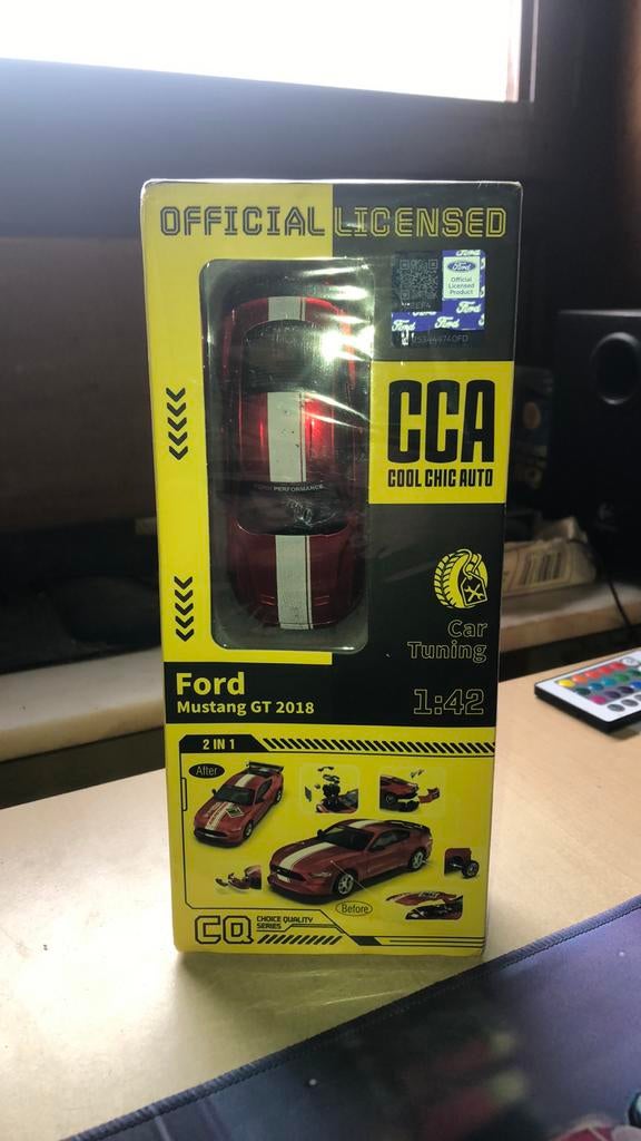Model auto Ford Mustang GT 1/42 Official Licensed, Ophalen of Verzenden, Nieuw, Auto, Overige merken