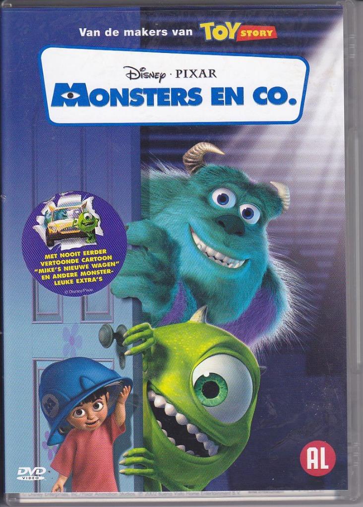 Monsters en Co. (DVD), Tous les âges, Enlèvement ou Envoi, Comme neuf