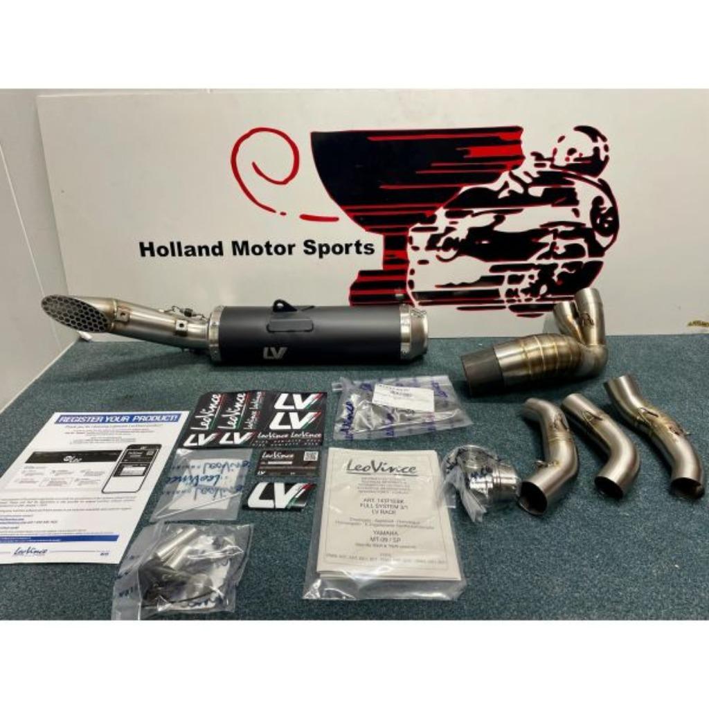Yamaha MT09 uitlaat uitlaatsysteem Leovince MT-09 MT 09 SP, Motoren, Ophalen of Verzenden, Nieuw