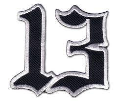 Biker patch Lucky 13 - 64 x 63 mm, Ophalen of Verzenden, Nieuw