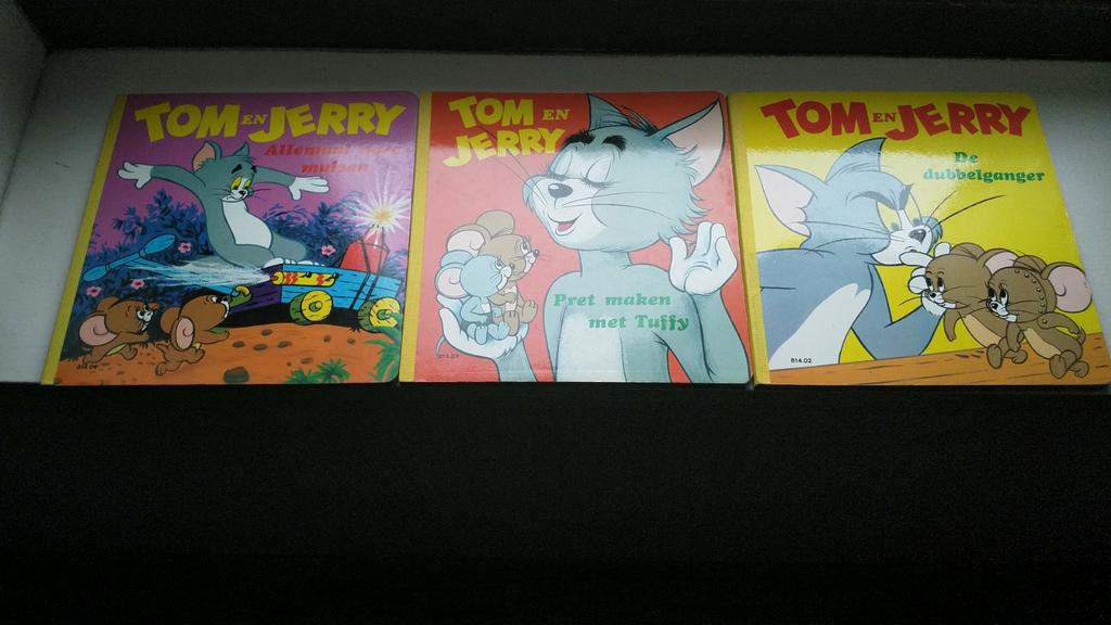 Tom en Jerry 3 boekjes, Boeken, Ophalen of Verzenden, Zo goed als nieuw