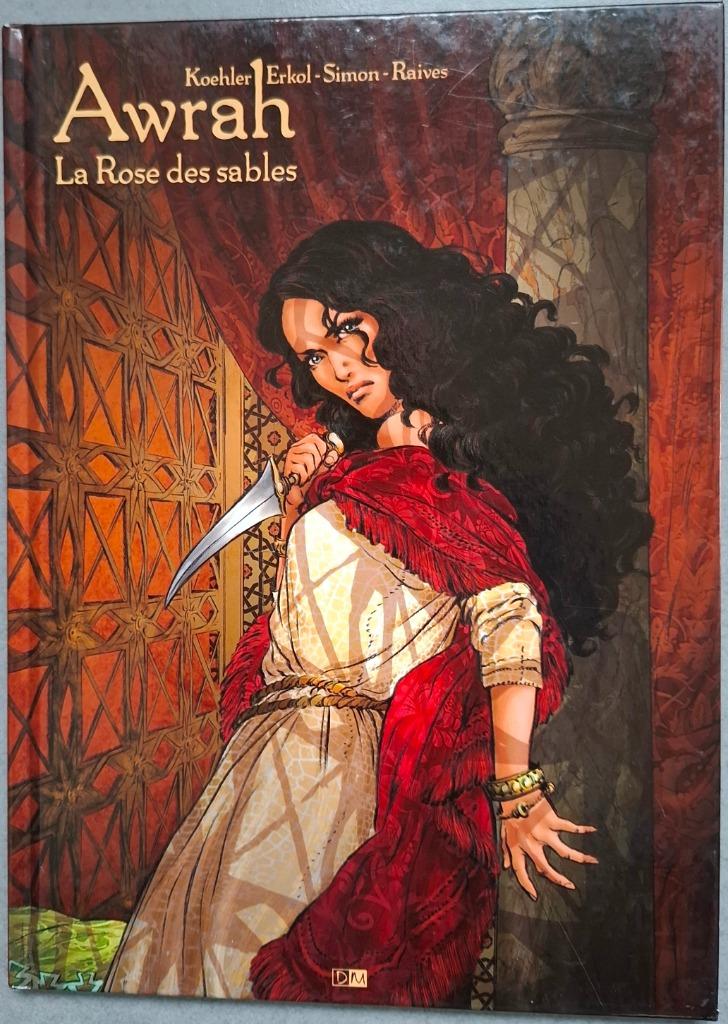 Awrah - La rose des sables T1, Gelezen, Eén stripboek, Ophalen of Verzenden, Koehler/Simon/Raives