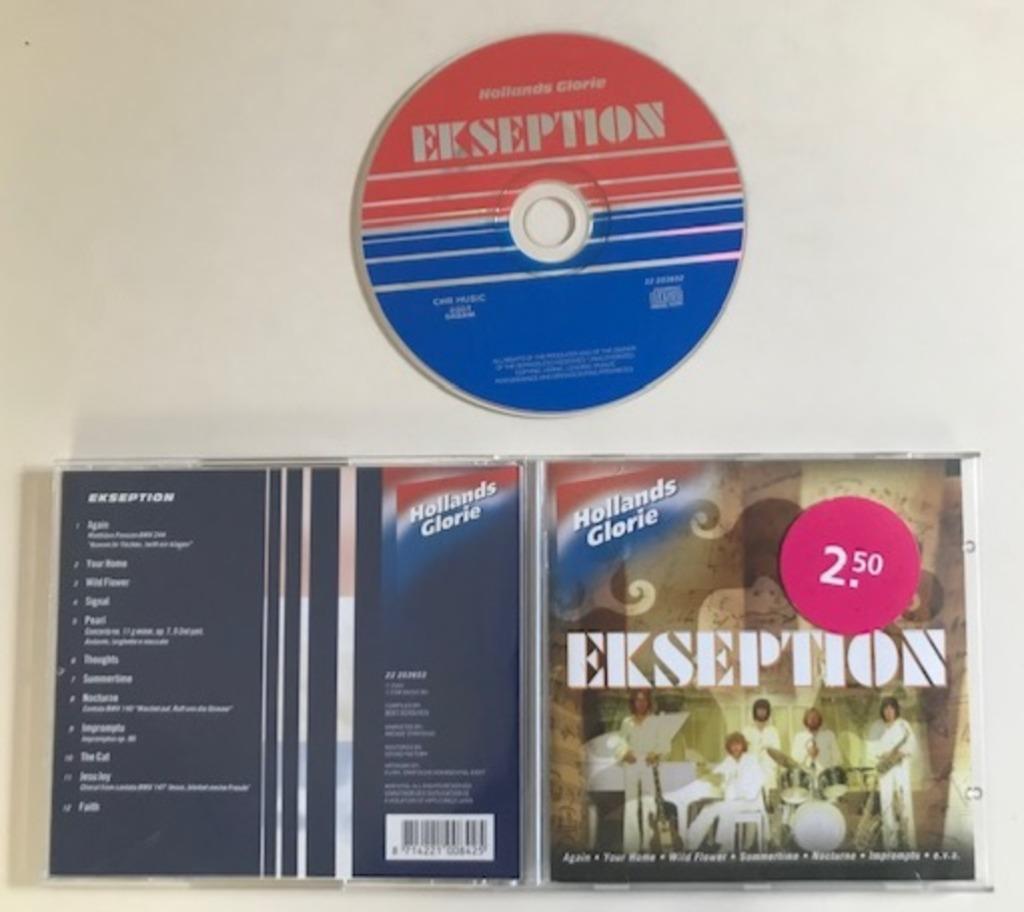 CD EKSEPTION HOLLANDS GLORIE CLASSIC IN POP NEDERPOP, Cd's en Dvd's, Ophalen of Verzenden, Zo goed als nieuw