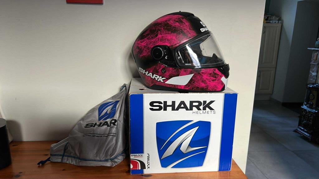 Casque Shark Skwal taille S (comme neuf), Seconde main, Enlèvement ou Envoi, Femmes, Shark