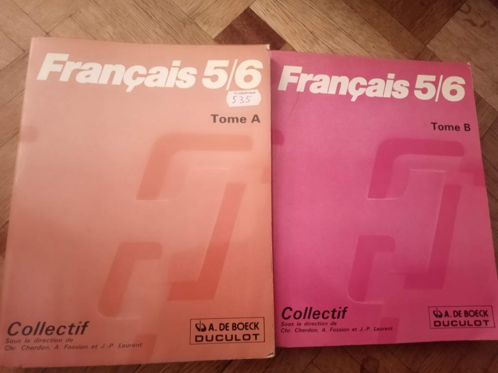 Livre français 5/6, Ophalen of Verzenden, ASO, Frans