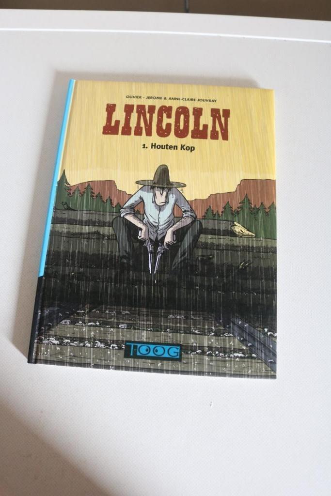 Lincoln Nr 1 : Houten kop - hc - 1e druk 2003, Une BD, Enlèvement ou Envoi, Neuf