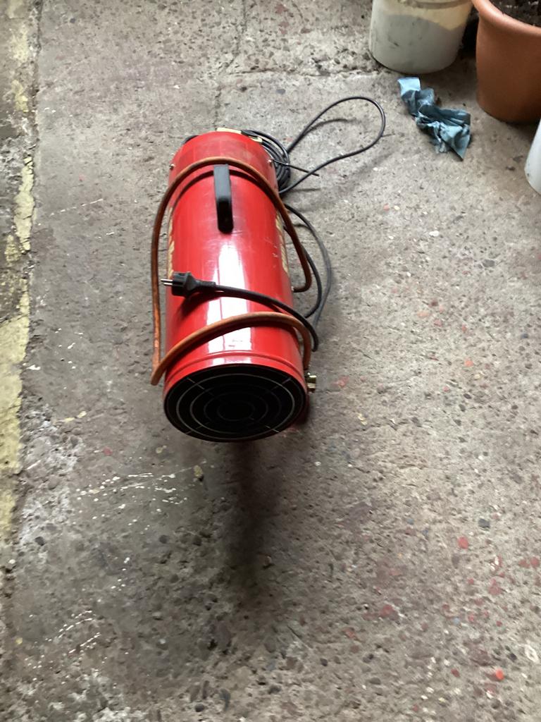 Gas heater, Ophalen, Gebruikt, Thermostaat