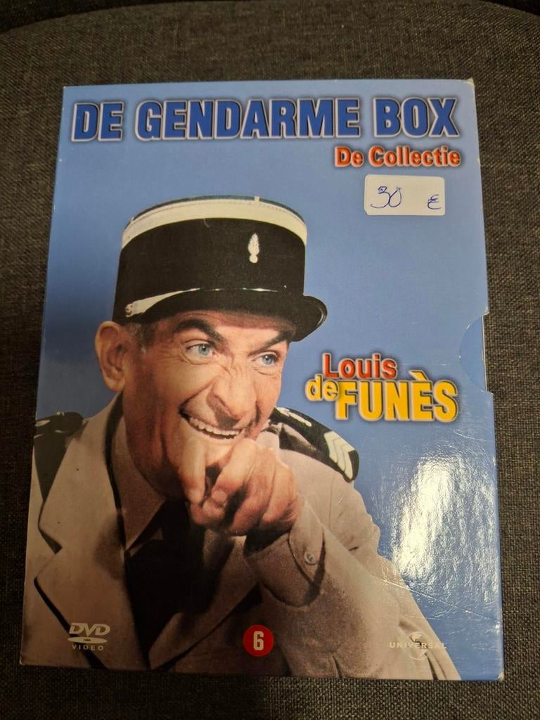 De gendarme box, de collectie,  louis de funes,  6 dvd's, Ophalen of Verzenden