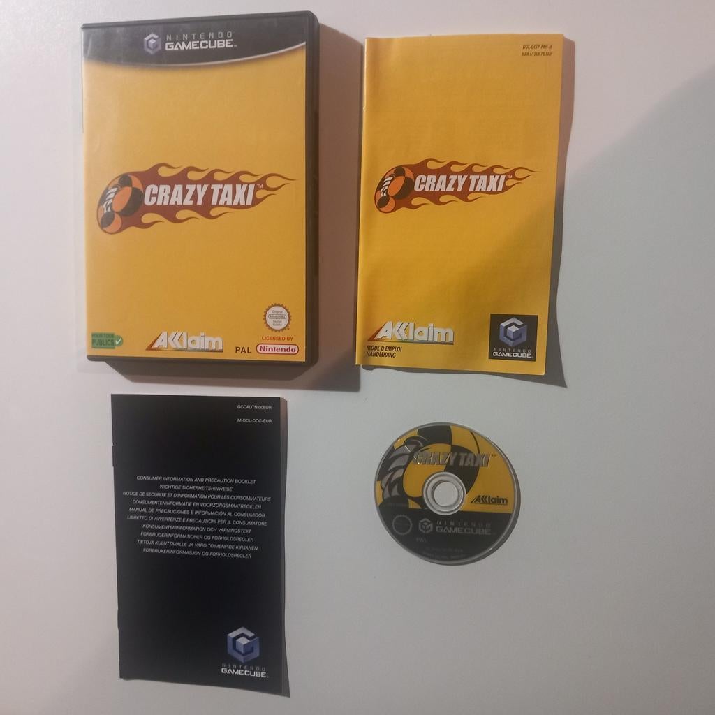 Crazy Taxi Nintendo gamecube pal, Ophalen of Verzenden, Zo goed als nieuw