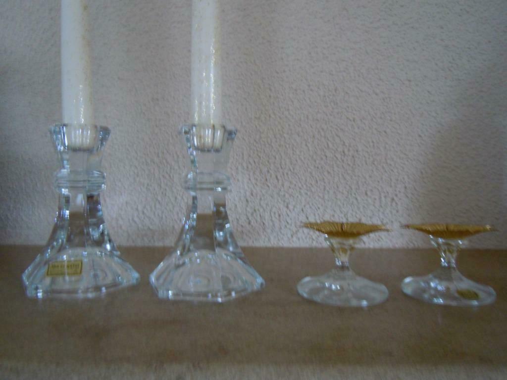 kandelaar kristal, Ophalen of Verzenden, Nieuw, Kandelaar