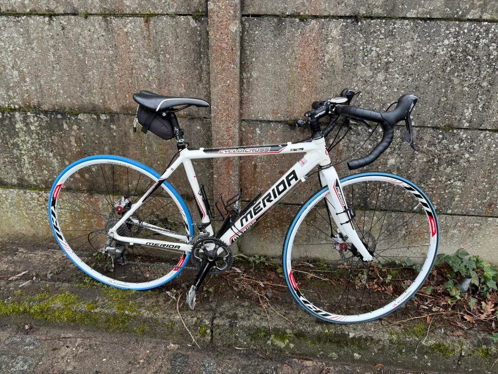 Cyclocross fiets merida en koersfiets jan janssen, Gebruikt, 26 inch, Aluminium, Minder dan 49 cm