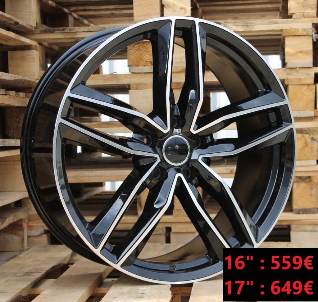 Jantes pour Audi A1 16/17/18 pouces, Autos : Pièces & Accessoires, Pneus & Jantes, Enlèvement ou Envoi, Neuf, Véhicule de tourisme