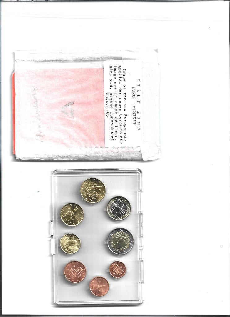 pieces euro, Ophalen of Verzenden, Italië, Setje