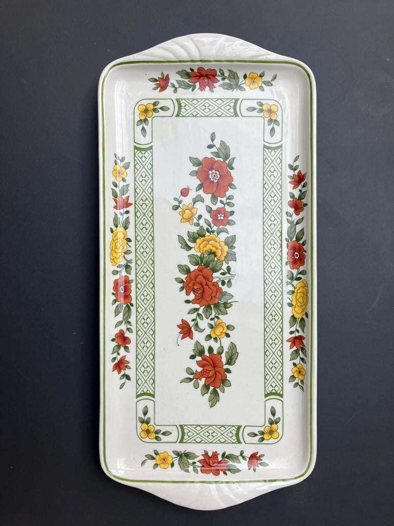 Villeroy Boch Mettlach Summer day Vitroporzellan cakeschaal, Enlèvement