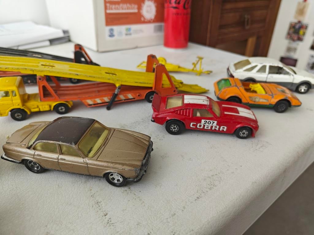 Vintage Matchbox - 32 vintage stuks '70-'00, Enlèvement