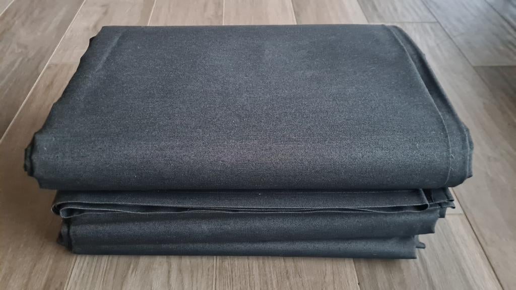 2x als nieuwe doeken voor zonneluifel +/- 4,3x3,8m 290g/m², Enlèvement ou Envoi, Comme neuf, 450 cm ou plus