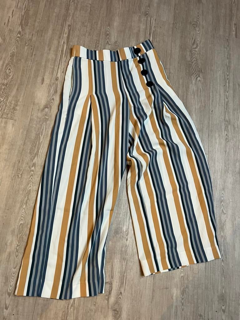 Gekleurde broek Zara, Ophalen, Zo goed als nieuw, Maat 36 (S)