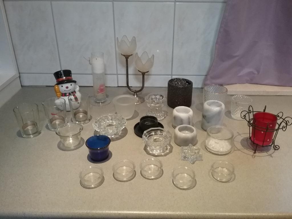 Theelichtjes, Overige materialen, Gebruikt, Overige kleuren, Ophalen of Verzenden