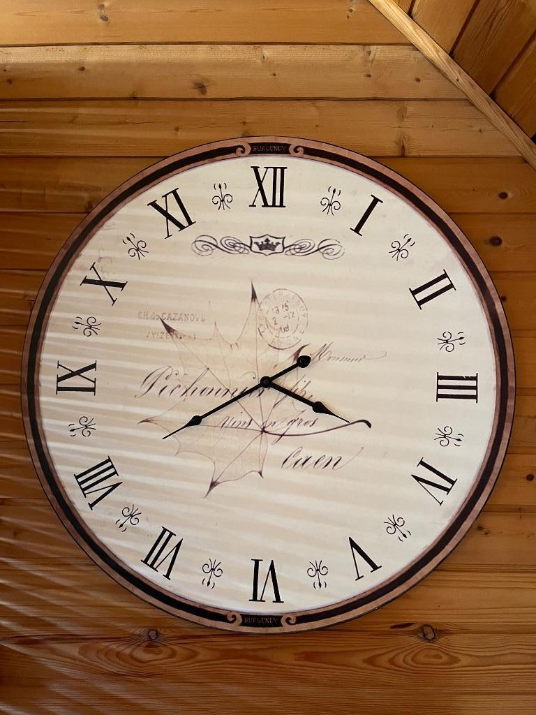ronde XXL wandklok, Enlèvement, Comme neuf, Horloge murale