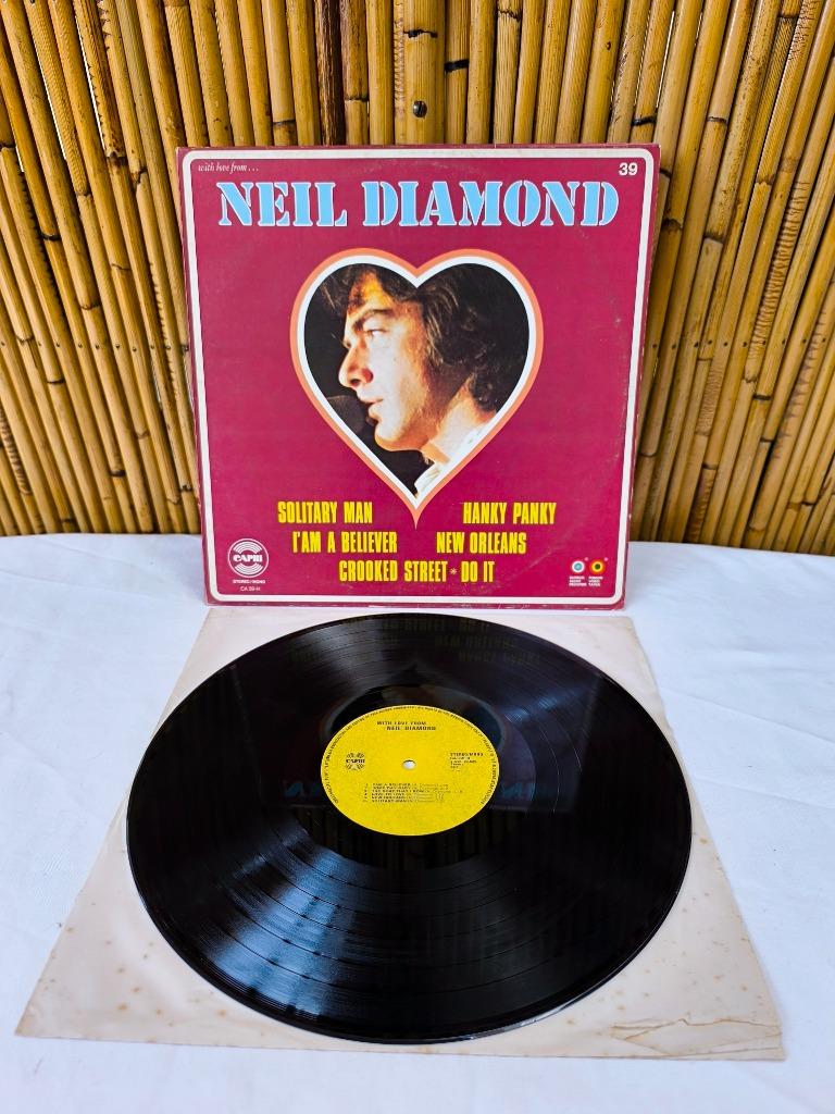 LP / vinyl 33t With Love From... Neil Diamond Capri 1972, Ophalen of Verzenden, Gebruikt, 12 inch, Singer-songwriter