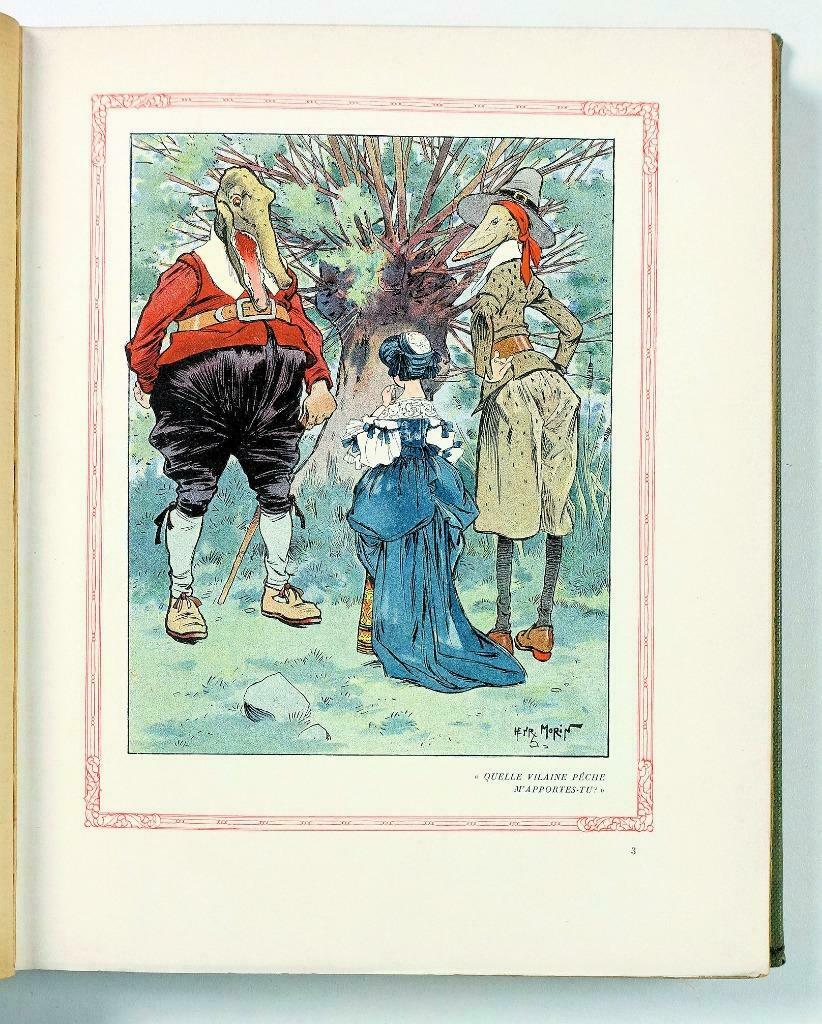 [H. Morin il] Les douze filles de La Reine Mab [1906] Doucet, Enlèvement ou Envoi
