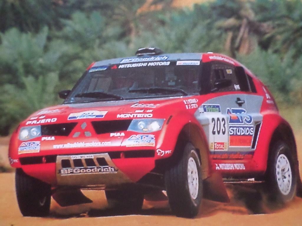 Brochure de l'édition Dakar de Mitsubishi Pajero, Enlèvement ou Envoi, Mitsubishi