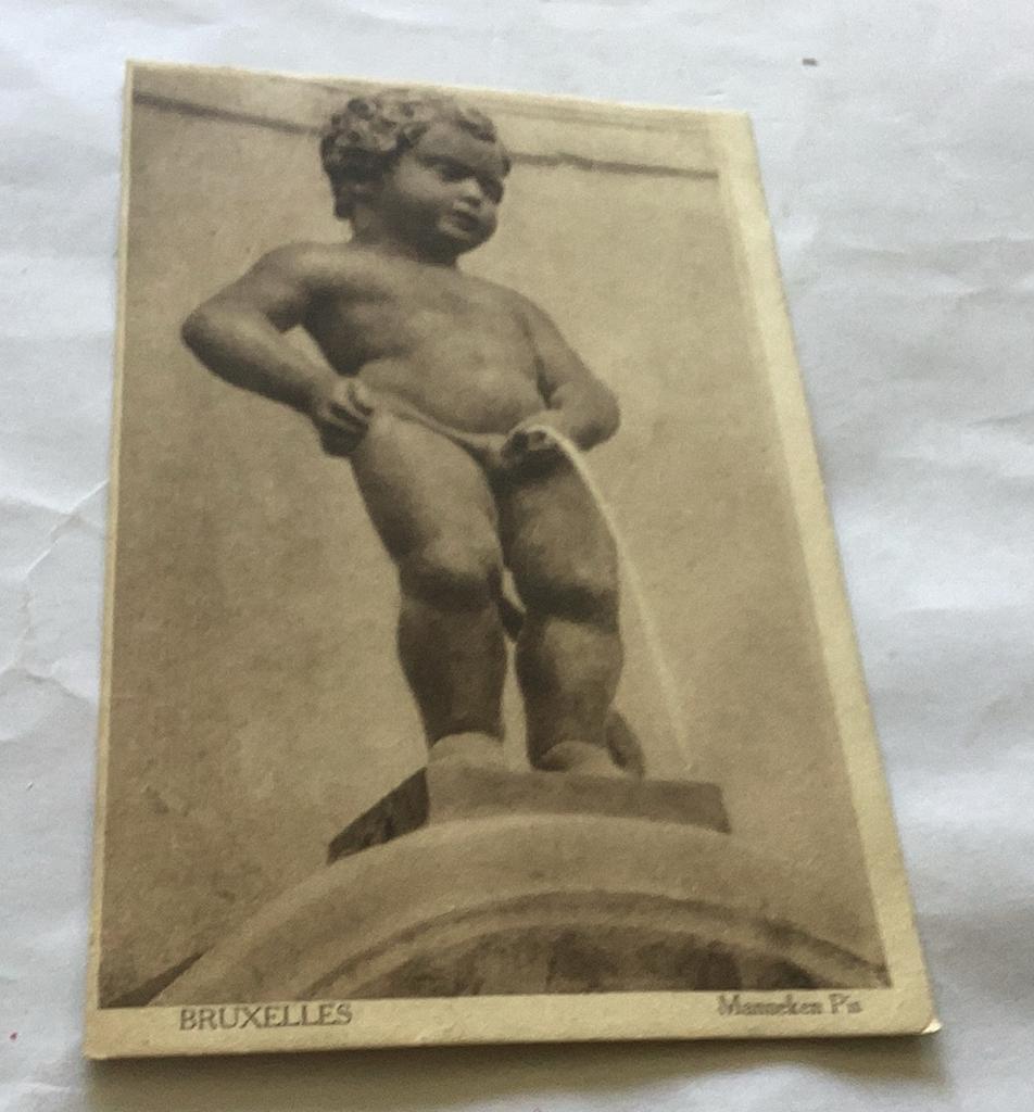 Bruxelles manneke pis, Ophalen of Verzenden, Ongelopen