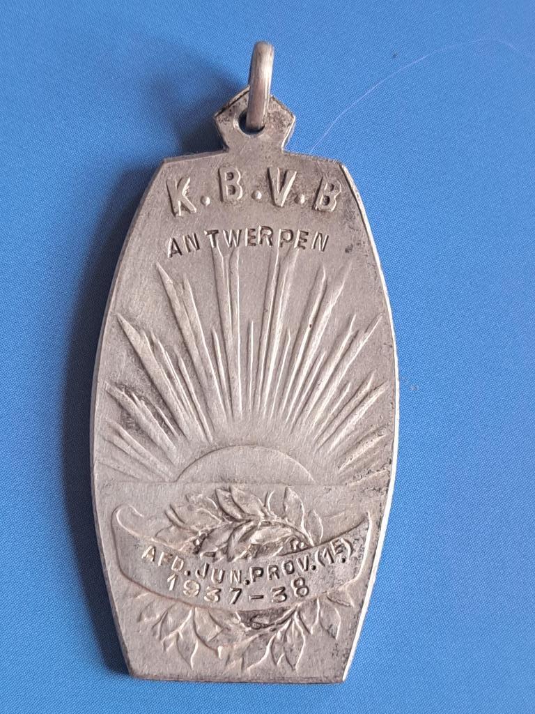 1937-38 medaille Koninklijke Belgische Voetbal Bond, Verzenden, Overige materialen