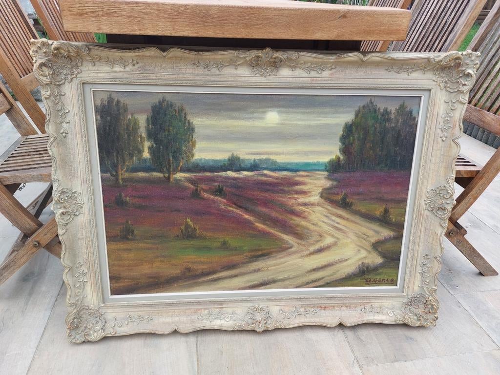 Belle peinture d'Urban Gerlo, 1897-1986, Enlèvement