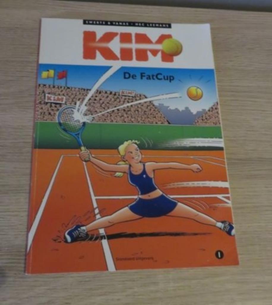 Strip : Kim Clijsters : de FatCup - stripverhaal - tennis, Boeken, Stripverhalen, Eén stripboek, Ophalen of Verzenden, Gelezen