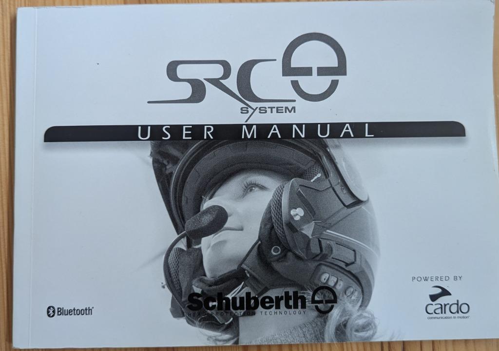 SRC system bluetooth voor Schuberth c3 helm maat XXL 62-63, Ophalen of Verzenden, Tweedehands, XXL, Overige merken