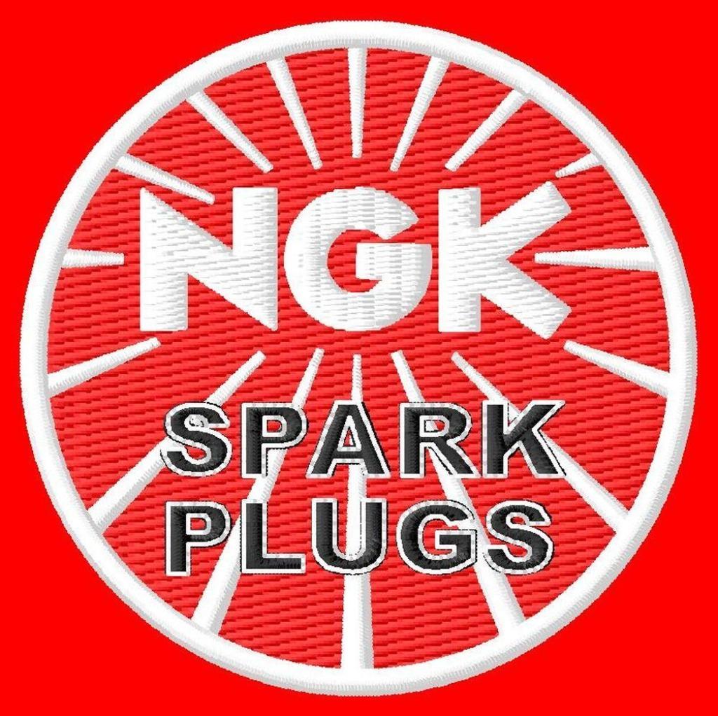 Patch NGK Spark Plugs - 75 x 75 mm, Motoren, Ophalen of Verzenden, Nieuw