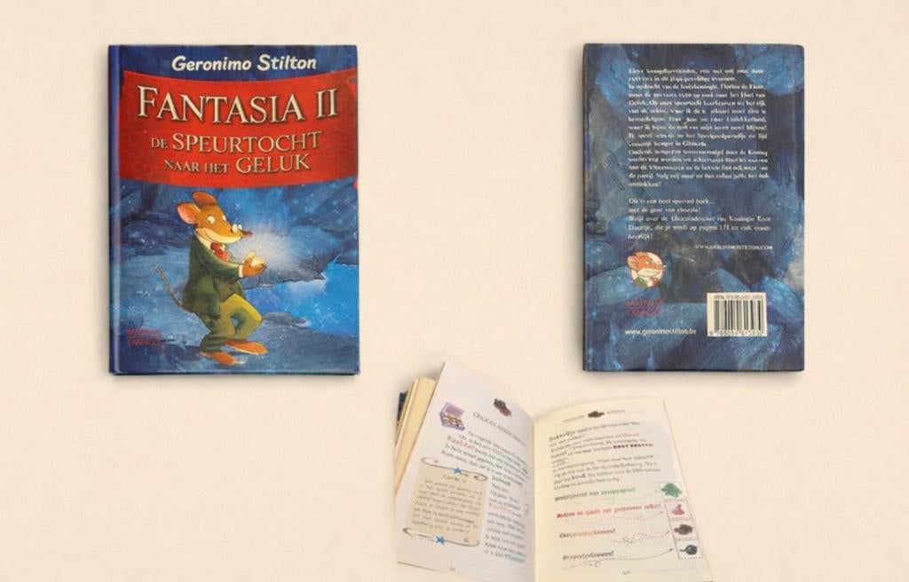 Geronimo Stilton – Fantasia II: De speurtocht naar het geluk, Enlèvement ou Envoi, Comme neuf