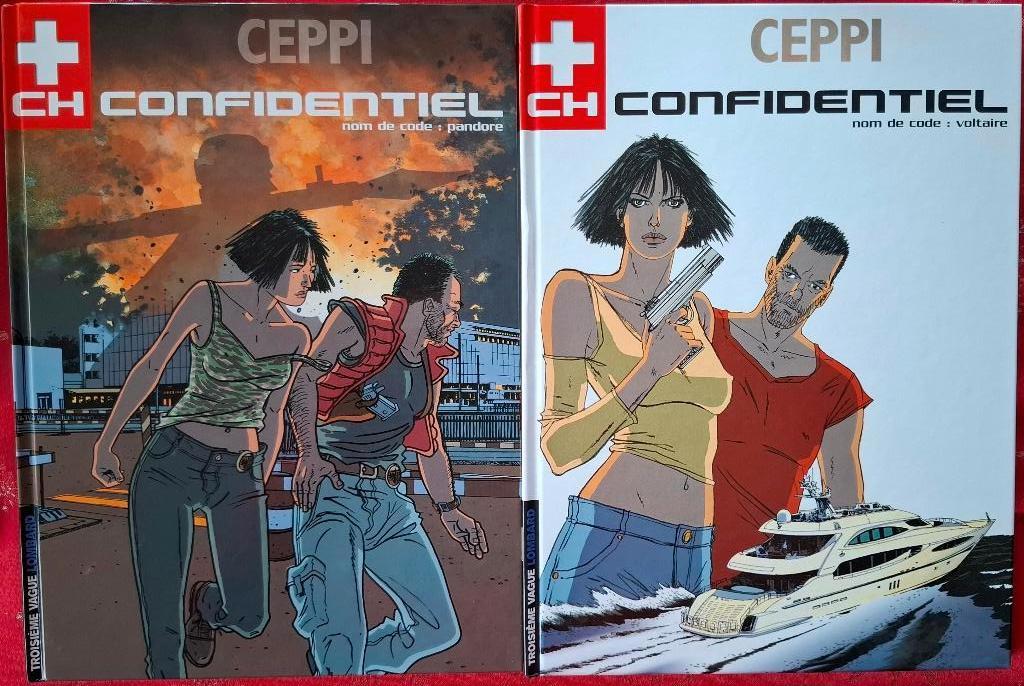 CH Confidentiel, Livres, BD, Enlèvement ou Envoi, Une BD, Utilisé, Daniel Ceppi