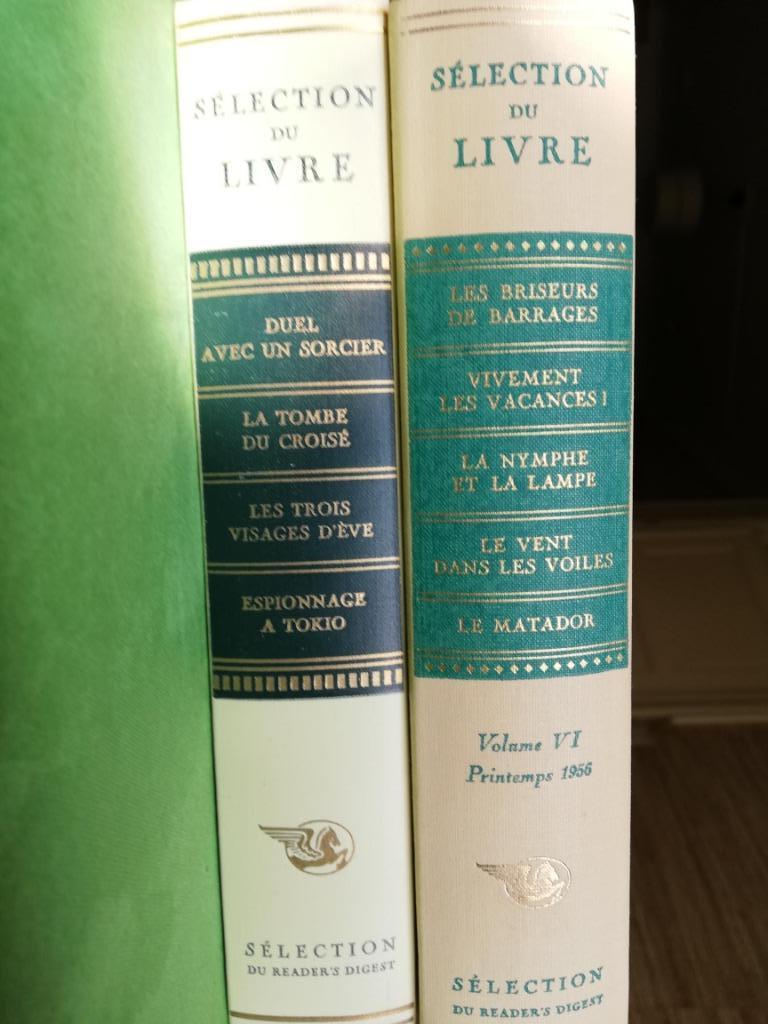 VINTAGE année 1956 SELECTION DU LIVRE READER'S DIGEST, Ophalen of Verzenden, Gelezen, Divers
