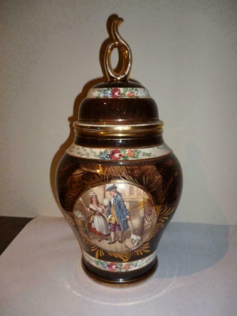 Vaas H. BEQUET Quaregnon Made in Belgium 516 sixties, Antiek en Kunst, Ophalen