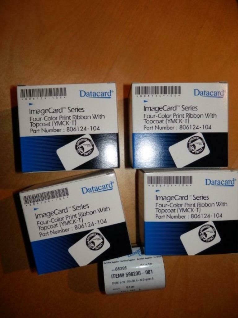 Datacard ImageCard Series, Four-Color Print Ribbon, Computers en Software, Printers, Ophalen of Verzenden, Nieuw, Overige technieken