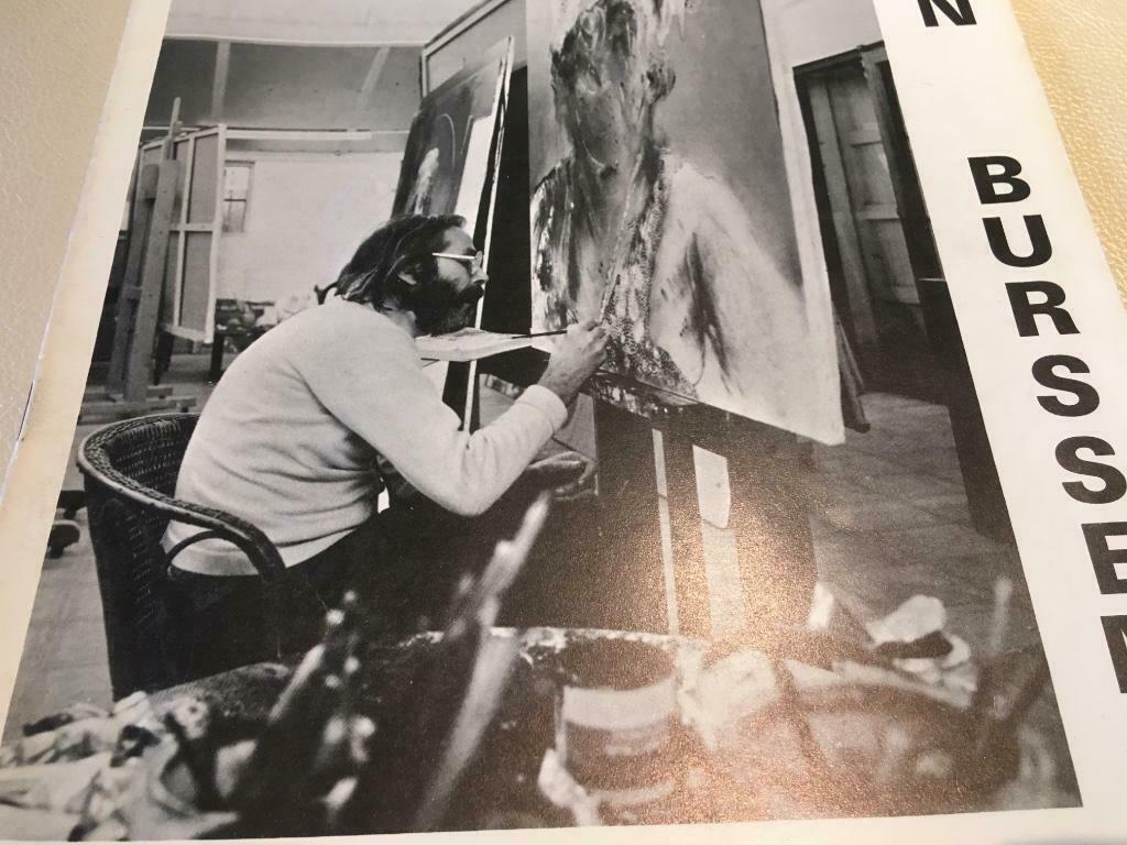 Jan Burssens peintures des années 1970, 25 pages, Enlèvement ou Envoi, Comme neuf, Peinture et dessin