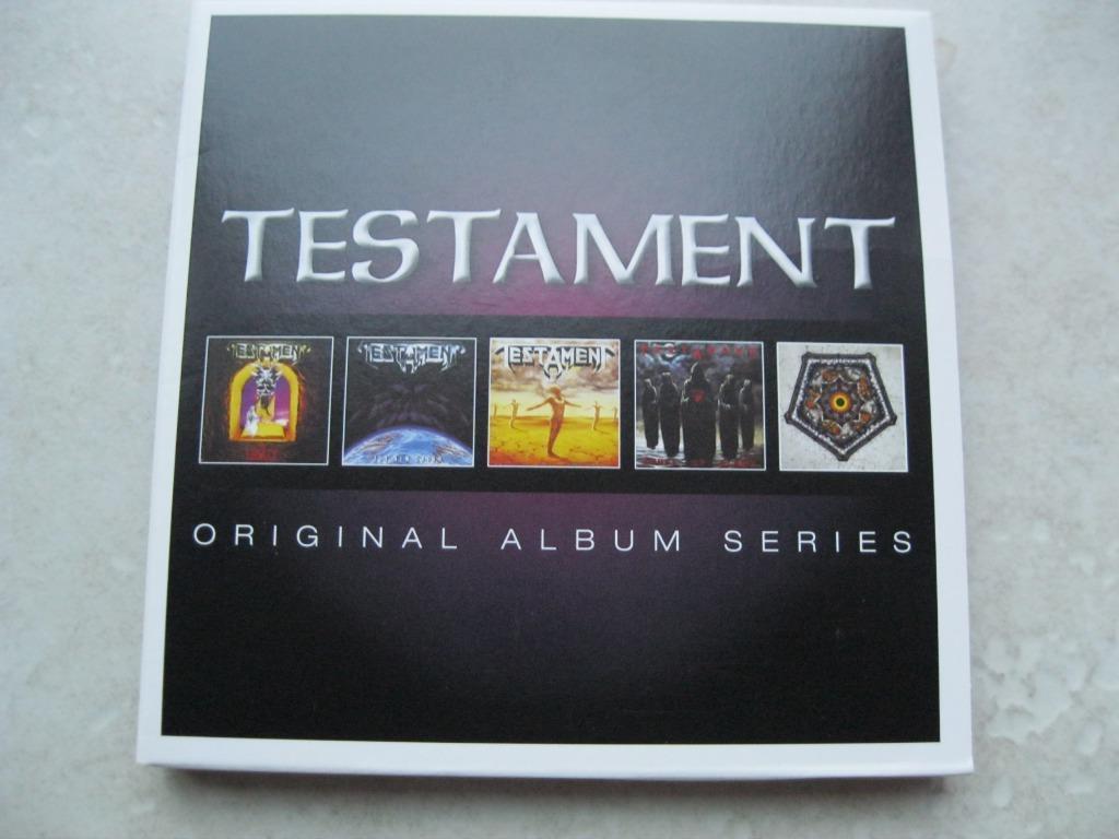 5 x cd testament original album series, Enlèvement ou Envoi, Comme neuf, Coffret