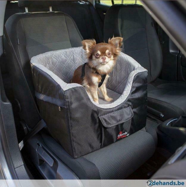 Siège auto pour chiens Noir-Gris, Enlèvement, Neuf