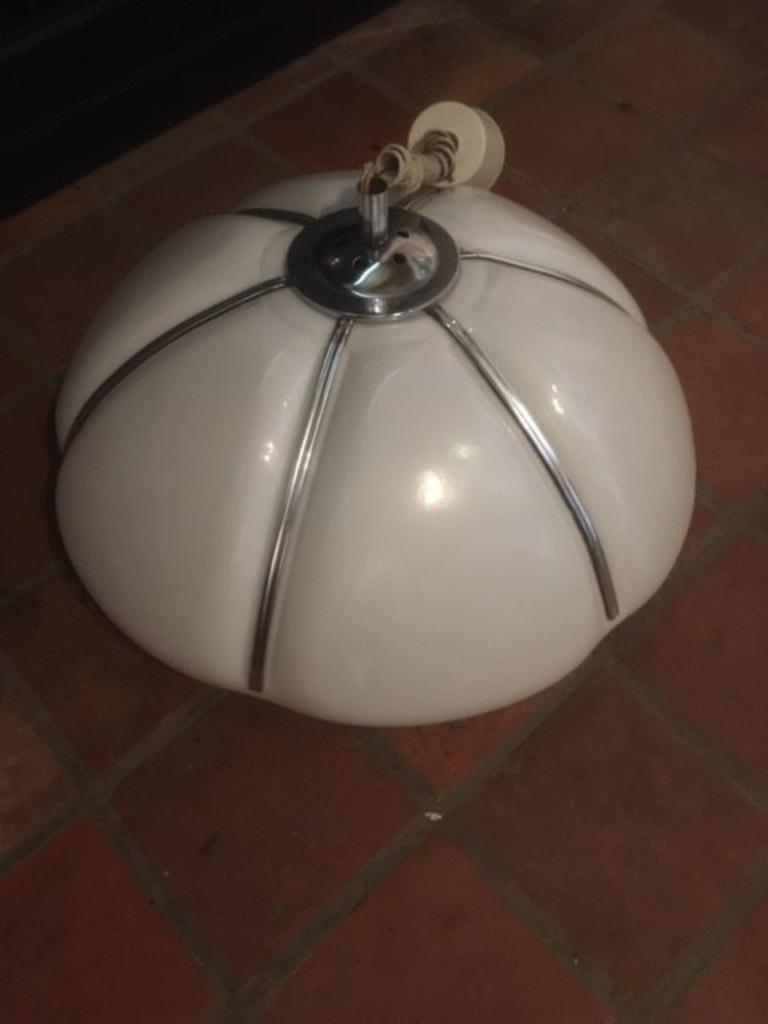 Desing plexi luster Italia jaren 70 mooie staat, Ophalen of Verzenden
