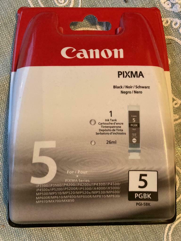 Canon Pixma inktcartridges: 2xzwart,3xcyan,1xmagenta&2xgeel, Ophalen, Nieuw, Cartridge
