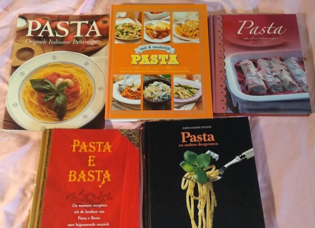 PASTA boeken, Ophalen of Verzenden