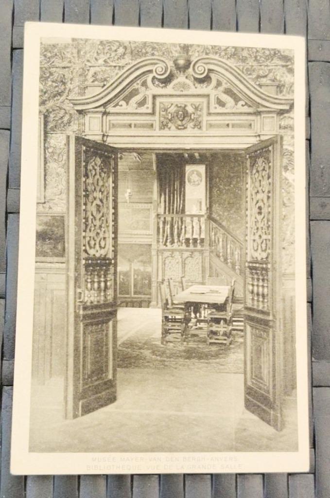 Musée Mayer Van Den Bergh Bibliotheque vue de la grande sall, Enlèvement ou Envoi, Non affranchie, Anvers