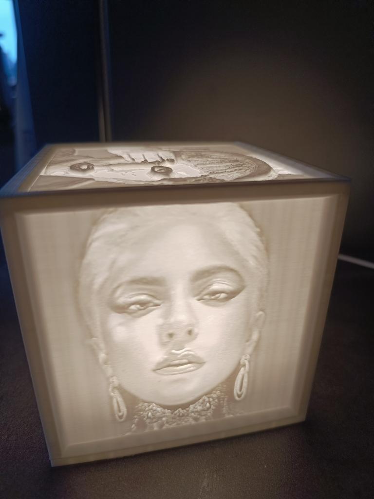 Lady gaga boite 3d led, Enlèvement ou Envoi, Neuf
