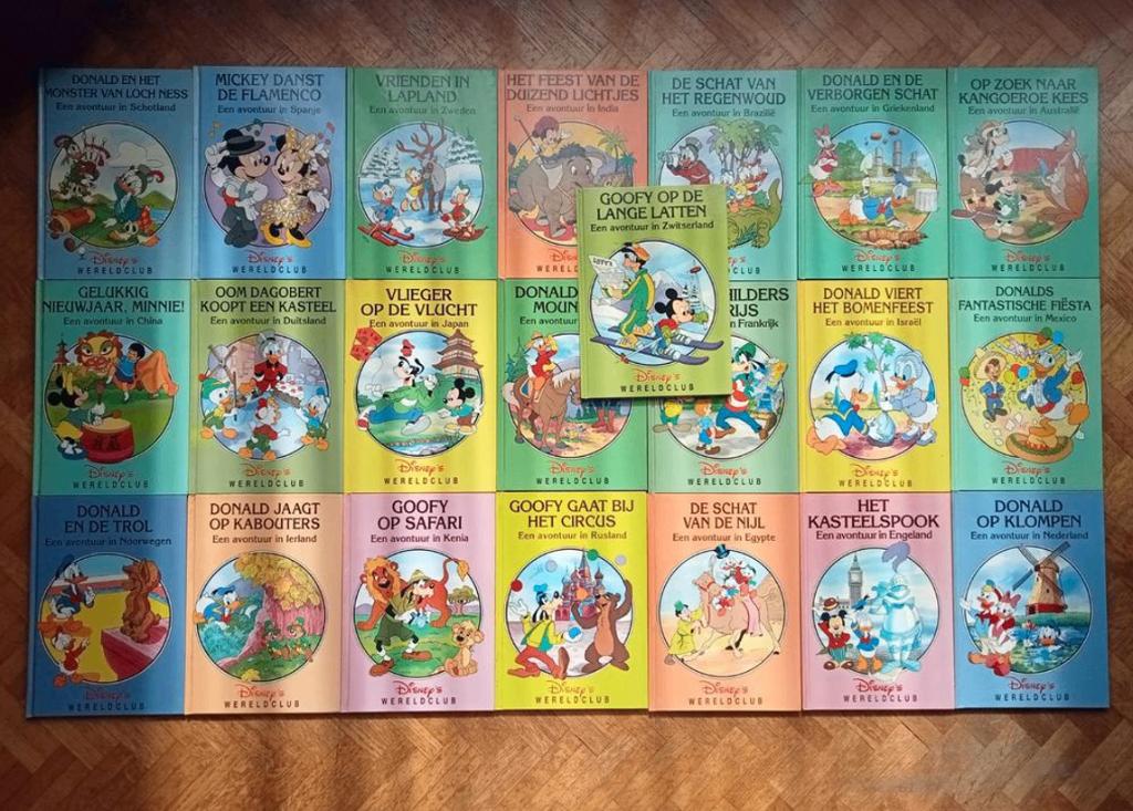 Disney's Wereldclub boekjes, Ophalen, Gelezen