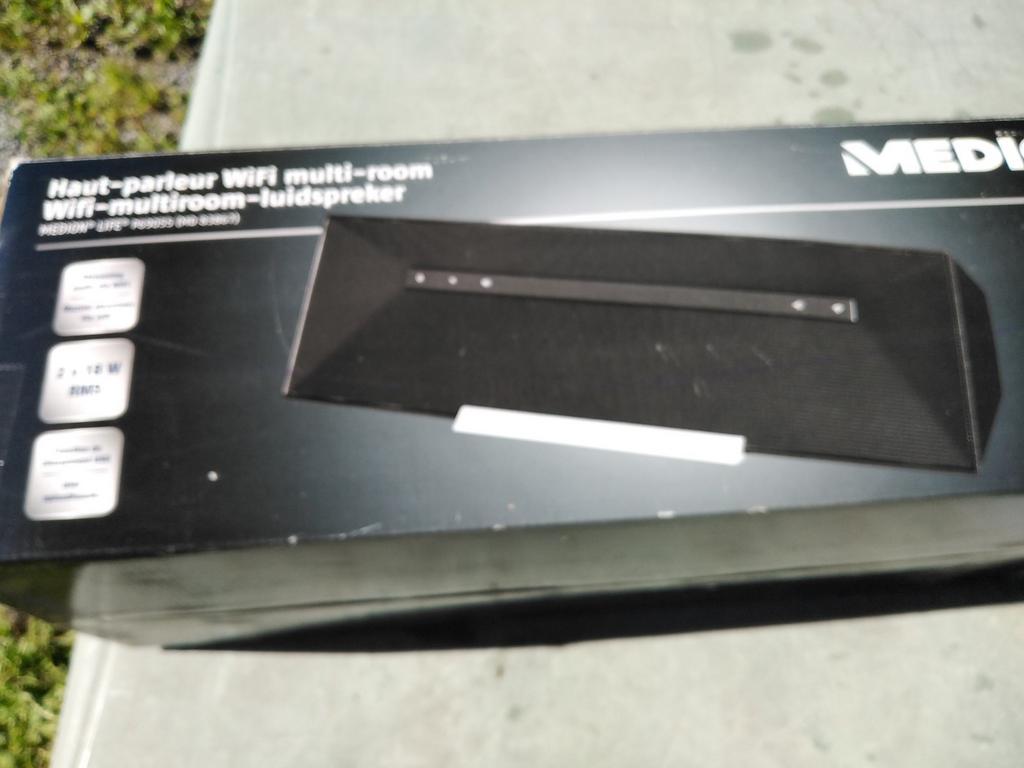 Haut parleur WiFi medion dans sa boîte d origine complete, Enlèvement ou Envoi, Comme neuf