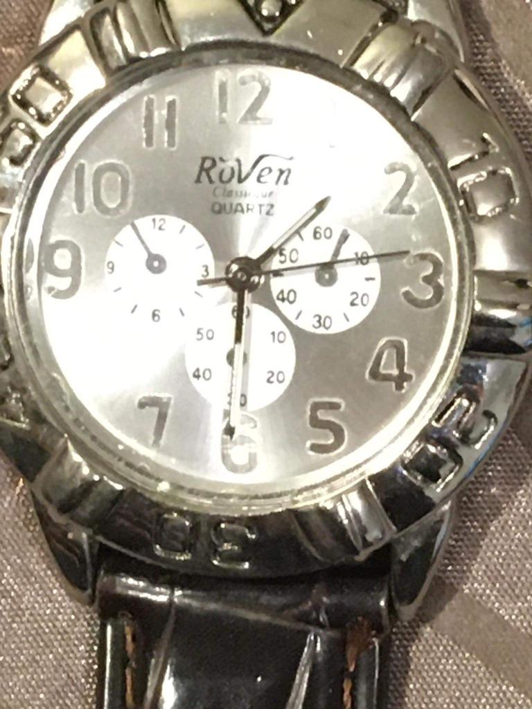 1 Montre ROVEN  ET 2 MONTRES ICE WATCH, Autres marques, Cuir, Enlèvement, Autres matériaux