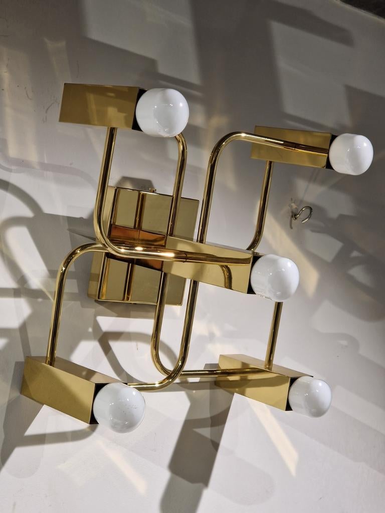 Sciolari for Boulanger , plafondlamp ,  wandlamp , 5 licht, Ophalen of Verzenden, Gebruikt, Design